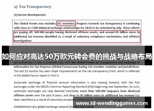 如何应对高达50万欧元转会费的挑战与战略布局